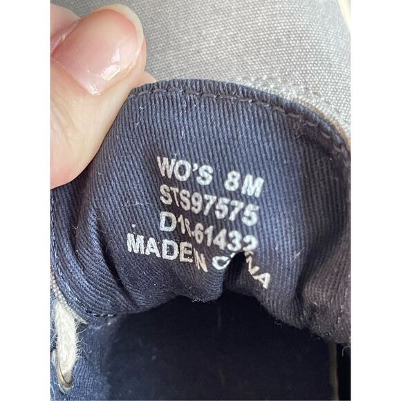 Sperry canvas grey women’s sneaker Size 8 - Picture 5 of 7